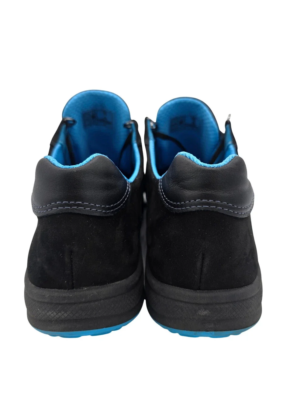 SAS Shoes Sporty Black Lace Up Sneakers | Womens 10 | Black/Blue | Made in USA